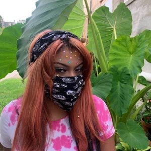 Face mask plus headband set